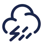 Cloud Storm SVG Icon